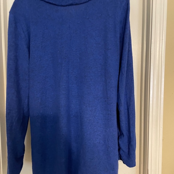 I N Studio blue sweater-tunic, size XL - Picture 2 of 3